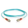 C2G InfiniBand/optický kábel 10 m LC OFNR tyrkysový 50 µm plne duplexný