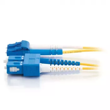 C2G InfiniBand/optický kábel 2 m LC SC OFNR žltý