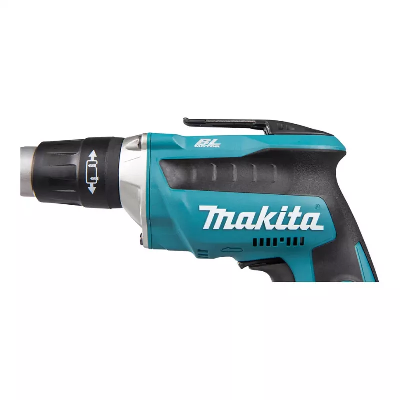 Makita DFS452TJX2 aku skrutkovač na sadrokartón