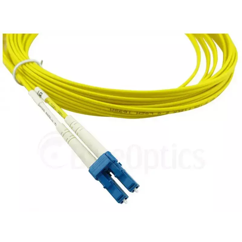 BlueOptics CAB-SMF-LC-LC-5-BO LC-UPC/LC-UPC singlemode optický patch kábel, 5 m, béžový