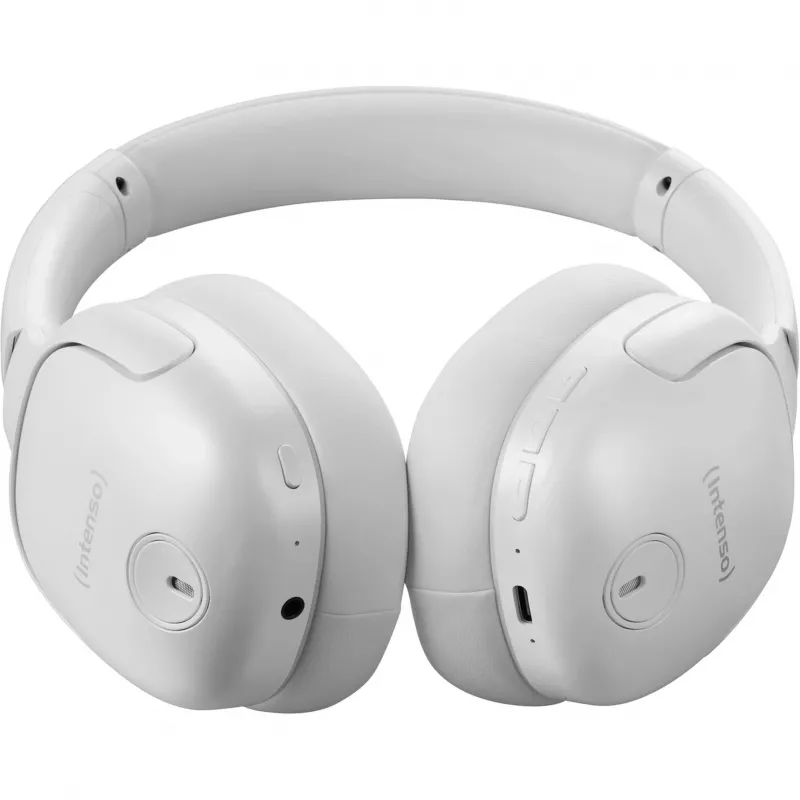 Intenso Over-Ear TWS True Wireless slúchadlá Bluetooth 5.3, hybridné aktívne potlačenie hluku (ANC), režim Transparency, hudobný režim, pasívny režim