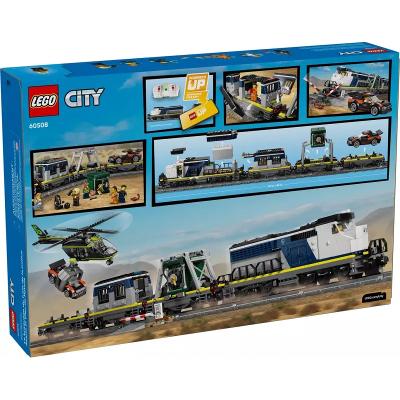 LEGO CITY 60508 Policajné prepadnutie vlaku