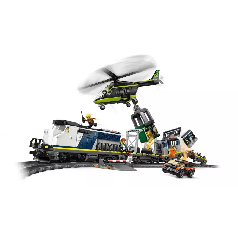 LEGO CITY 60508 Policajné prepadnutie vlaku