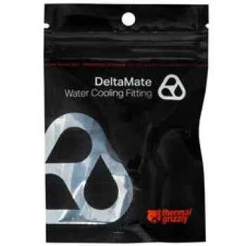 Thermal Grizzly DeltaMate Extender Fitting MM7R, mosadz G1/4, čierny (TG-DM-FIT-0011)