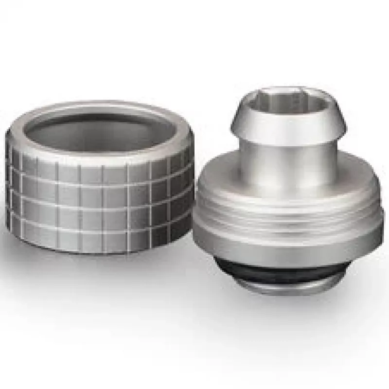Thermal Grizzly DeltaMate Compression Fitting ST16, mosadz G1/4, nikel, balenie 6 kusov (TG-DM-FIT-6201)