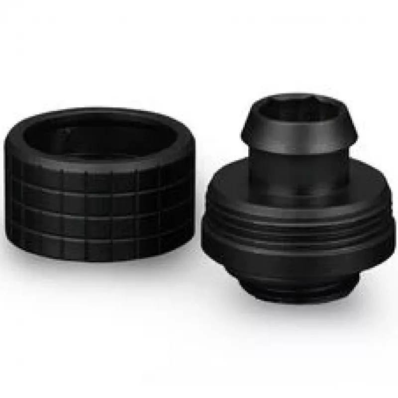 Thermal Grizzly DeltaMate Compression Fitting ST16, mosadz G1/4, čierny, balenie 6 kusov (TG-DM-FIT-6001)