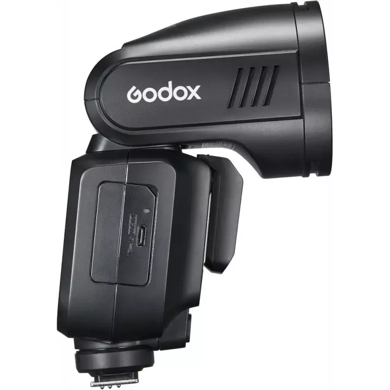Blesk Godox V100-N pre Nikon — prenosný TTL Li-ion násuvný blesk
