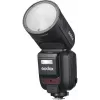 Blesk Godox V100-N pre Nikon — prenosný TTL Li-ion násuvný blesk