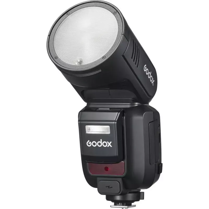 Blesk Godox V100-N pre Nikon — prenosný TTL Li-ion násuvný blesk