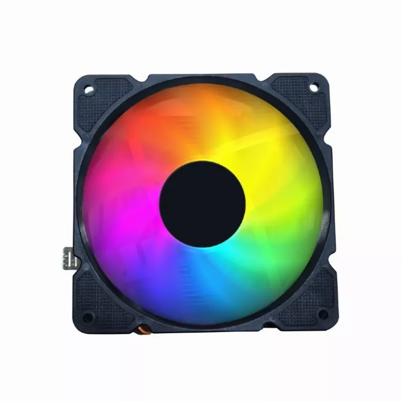Vzduchový chladič Gembird CPU-HURACAN-ARGB-X140 12 cm čierny biely 800-1600 ot/min