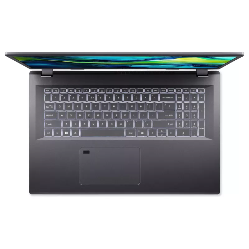 Acer Aspire 17 A17-51M-52TG NX.J0HEG.005 Notebook 43,9 cm (17,3 inch) 1920x1080 - Intel Core 5 120U - 1TB SSD - HDMI/USB-C - Linux (eShell) - sivý