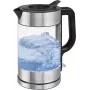Rýchlovarná kanvica ProfiCook PC-WKS 1322 G — 1,7 L, 2200 W, sklo a nerez, bezšnúrová