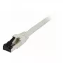 Synergy21 patch kábel RJ45, CAT8.1 2000 MHz, 0,25 m, biely, S-STP(S/FTP), TPE/LSZH (SuperFlex), AWG26