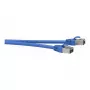 Synergy21 patch kábel RJ45, CAT8.1 2000 MHz, 3 m, modrý, S-STP(S/FTP), TPE/LSZH(SuperFlex), AWG26,