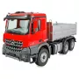 Rádiom ovládaný nákladný automobil Amewi Mercedes-Benz Arocs sklápač 6x6 1:14 RTR červený