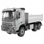 Rádiom diaľkovo ovládaný Amewi Volvo FMX E015 6x4 sklápač 1:14 RTR strieborný