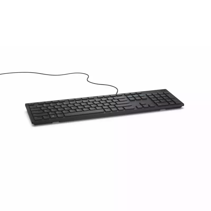 DELL KB216 klávesnica univerzálna USB QWERTY UK-anglická čierna full-size káblová