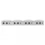 Wantec 2wIP D-Series RJ45 19 rackové zariadenie 4x vysielač switch strana