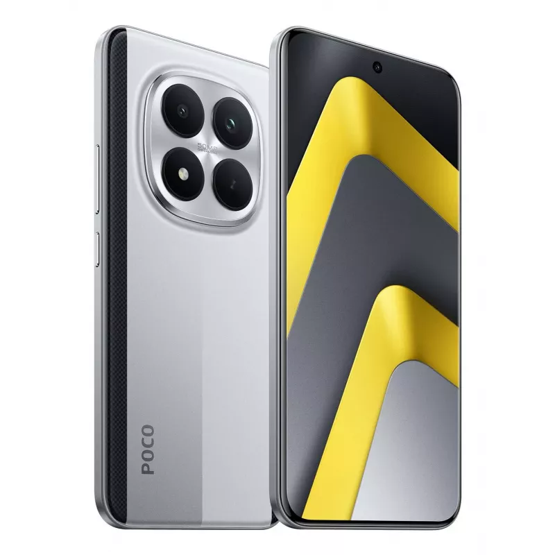 Smartphone POCO M8 Pro 5G — značka POCO, 8 GB RAM, 256 GB úložisko, strieborná