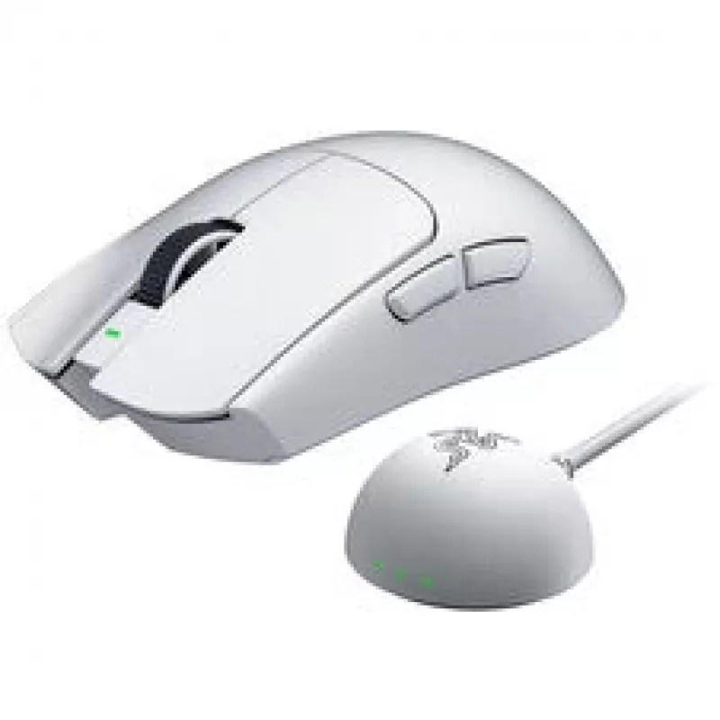 Razer Viper V4 Pro biela herná myš – bezdrôtová, 50 g ultralehká, 50 000 DPI