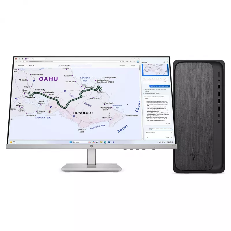 HP OmniDesk M02-0055ng AMD Ryzen™ 5 8500G stolový Tower (BA2V0EA#ABD)