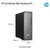 HP OmniDesk S03-0055ng Intel Core i5-14400 Slim Tower stolový počítač - kompletný systém - Core i5