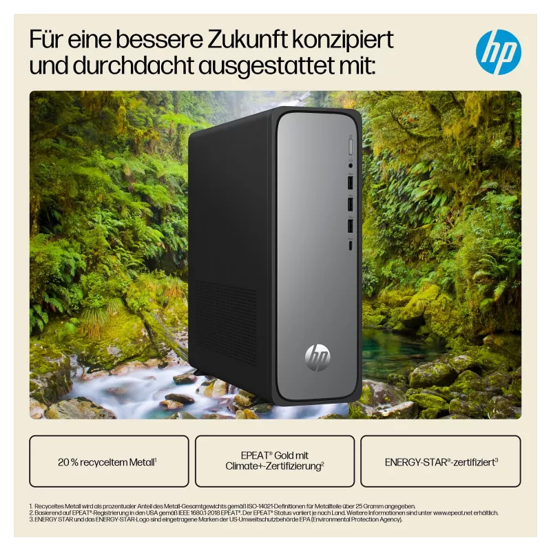 HP OmniDesk S03-0055ng Intel Core i5-14400 Slim Tower stolový počítač - kompletný systém - Core i5