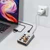Hub USB 3.2 Gen 1, 4 porty, USB-A/C, vypínač