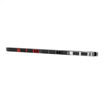 Jednotka rozvodu napájania Bachmann BN ESSENTIAL Metered 24×C13 6×C19 3.0 m CEE 16/5p
