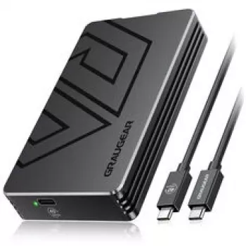 Externé puzdro na M.2 SSD GrauGear G-M2U4-40G01 s PCIe 4.0 a USB‑C