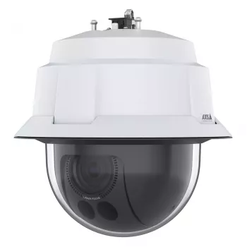 IP PTZ dome kamera AXIS Q6086-E — stropná montáž v exteriéri, 2688×1512, 32-násobný optický zoom, 12-násobný digitálny zoom, 6,64–225,5 mm