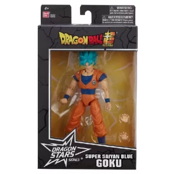 Akčná figúrka Bandai Dragon Stars Super Saiyan Blue Goku V2 — zberateľská, polohovateľná figúrka