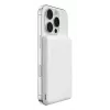 Powerbank Belkin BPD010hqWH 5000 mAh, bezdrôtové nabíjanie 7,5 W, USB-C, biela