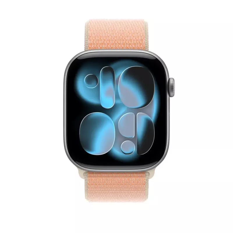 Remienok Apple 46mm Cantaloupe Sport Loop, oranžový, pre 46mm Apple Watch