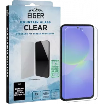 Eiger Mountain Glass Clear ochranná fólia displeja pre Galaxy A37/A36/A56/S24 FE (EGSP01118)