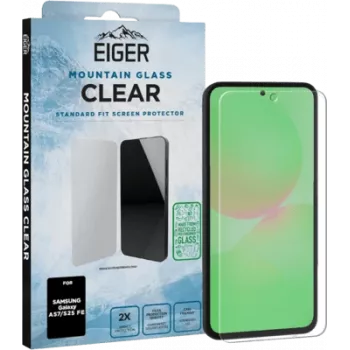 Eiger Mountain Glass Clear tvrdené sklo ochrana displeja pre Samsung Galaxy A57/S25 FE (EGSP01123)