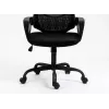 Kancelárska stolička ActiveJet YK507 čierna – ergonomická otočná stolička, textil/PU, výškovo nastaviteľná