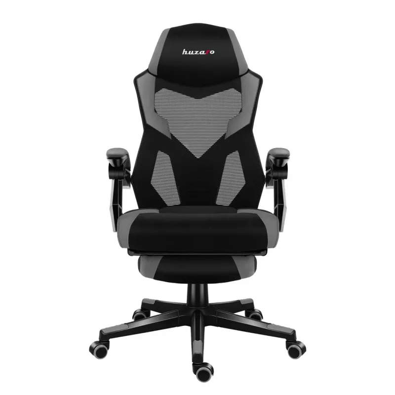 Herná stolička huzaro Combat 3.1 sivá — ergonomická, nastaviteľná sedačka pre hráčov
