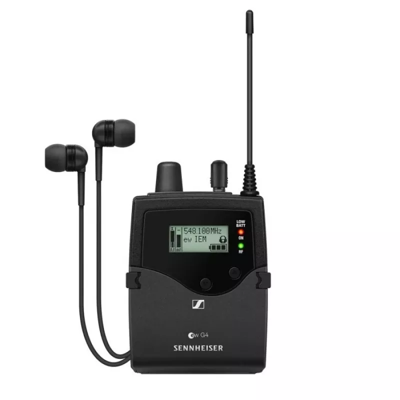 In-Ear stereo miniatúrny prijímač Sennheiser EK IEM G4-A, 516–558 MHz