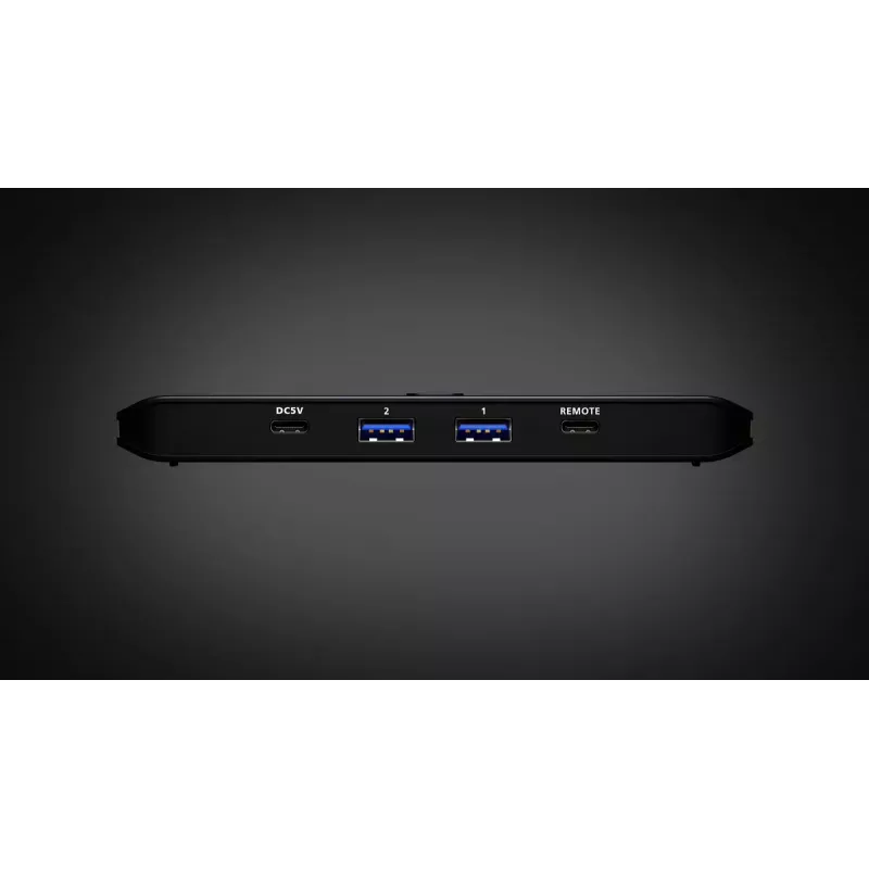 USB 3.2 Gen 1 Sharing Switch ATEN US4324 — 2x Host na 4x zariadenie, USB-A/USB-C rozhrania, 5 Gbit/s