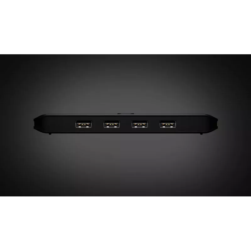 USB 2.0 Sharing Switch ATEN US4224 — 2x Host na 4x zariadenie, 480 Mbit/s, čierna