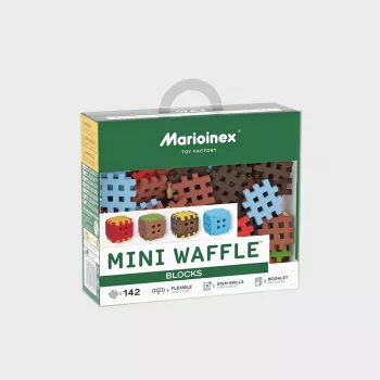 Stavebné bloky Marioinex Mini Waffel model 908204 — 142-dielna sada