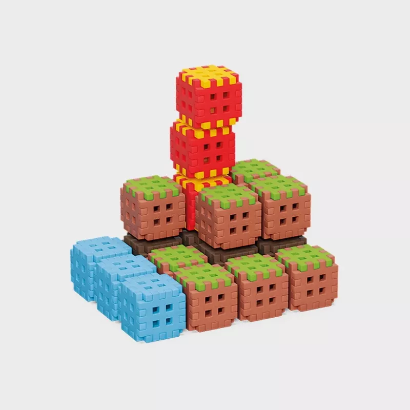 Stavebné bloky Marioinex Mini Waffel model 908204 — 142-dielna sada