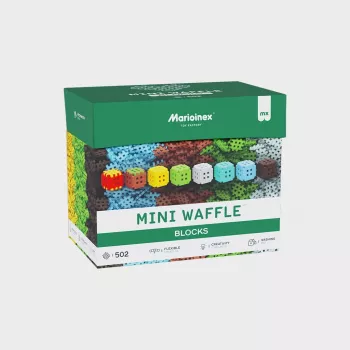 Stavebná hračka Marioinex Klocki Waffle Mini Blocks — 502 kusov