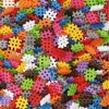 Stavebné kocky Marioinex Mini Waffle 200 kusov – plastový stavebnicový systém na spájanie