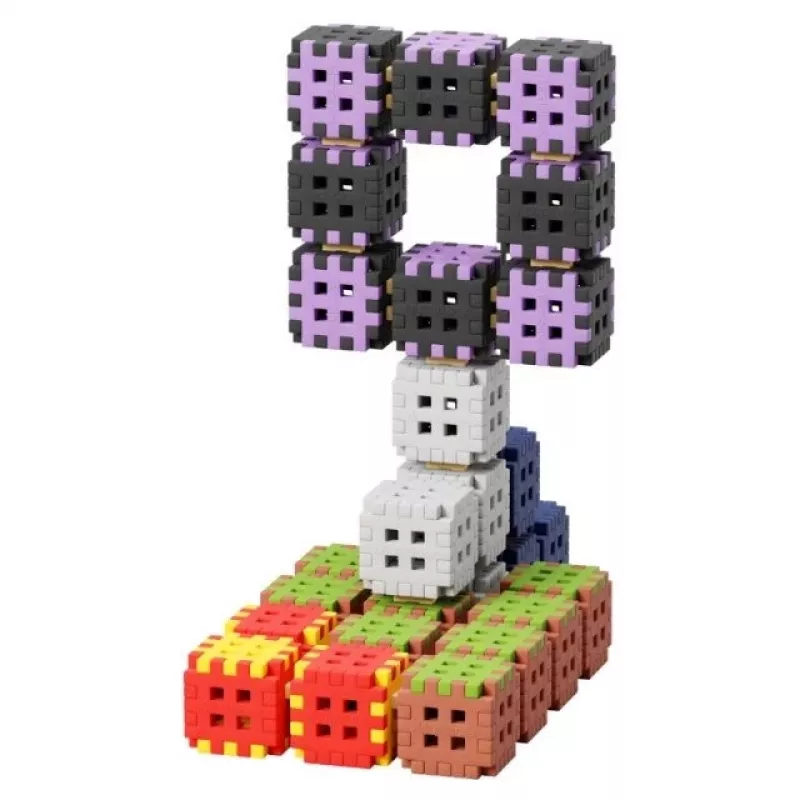 Stavebné kocky Marioinex Mini Waffle 206 kusov — detská stavebná sada