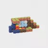 Stavebnice Marioinex Mini Waffel 406 kusov — stavebnica pre kreatívne hranie