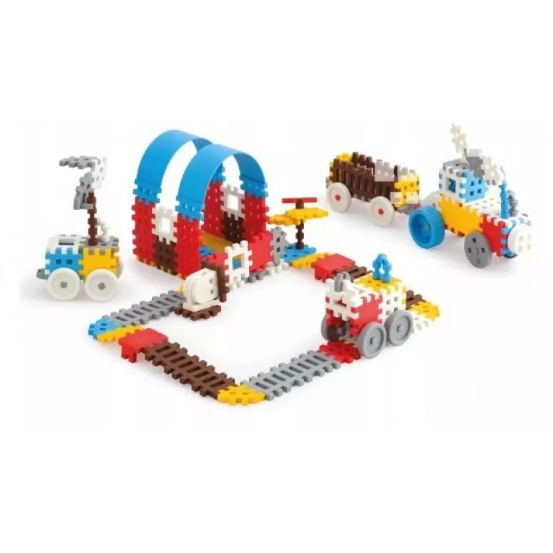 Stavebné bloky Marioinex Mini Waffle Set 1 — 140 kusov