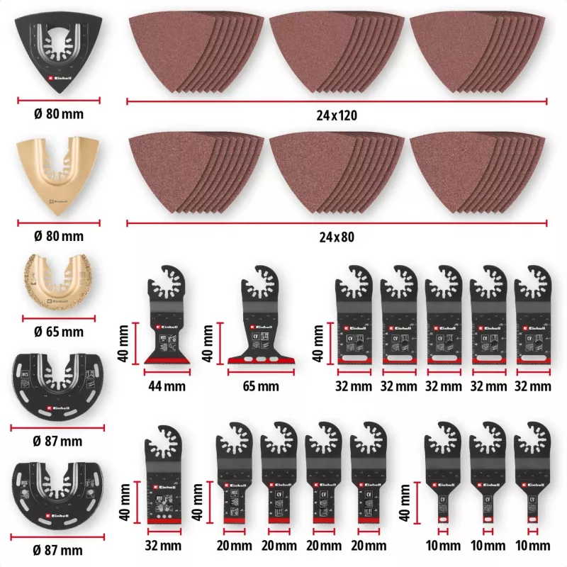 Kotúčový pílový list EINHELL 708170 pre HM/BiM HCS – vhodný na hliník, oxidovú oceľ, chróm-vanádiovú oceľ