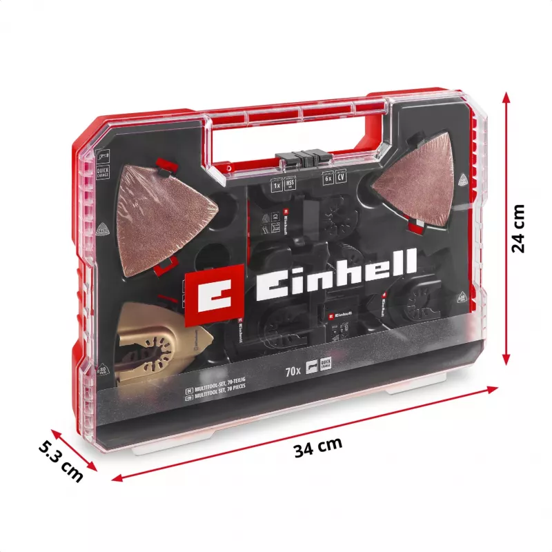 Kotúčový pílový list EINHELL 708170 pre HM/BiM HCS – vhodný na hliník, oxidovú oceľ, chróm-vanádiovú oceľ
